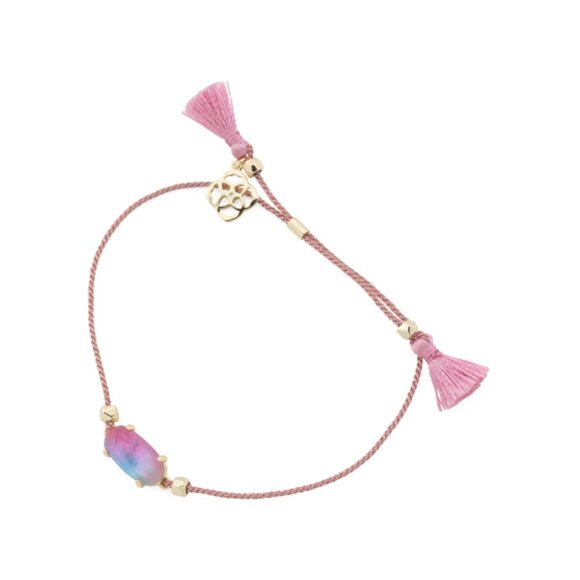 KENDRA SCOTT Gold Gold Everlyne Watercolor Friendship Bracelet - Picture 1 of 2